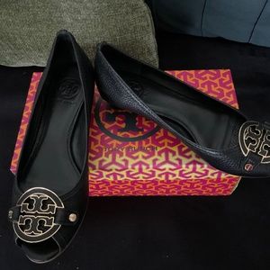 Tory Burch Amanda Demi wedge sandals, size 8